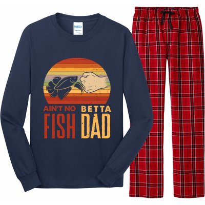 Aquascaping Aquarium Aint No Betta Fish Dad Betta Fish Funny Long Sleeve Pajama Set