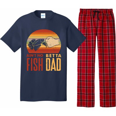 Aquascaping Aquarium Aint No Betta Fish Dad Betta Fish Funny Pajama Set