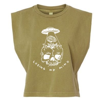 Alien Abduction Garment-Dyed Women's Muscle Tee