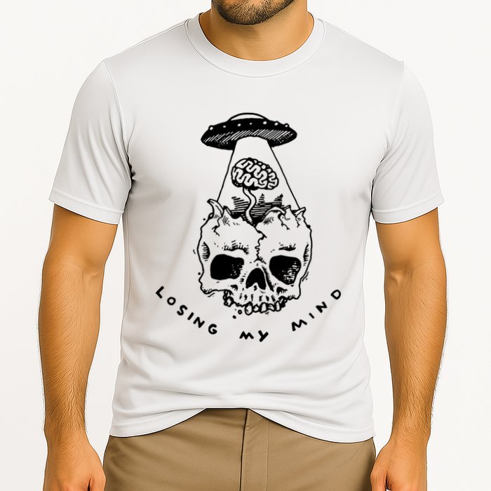 Alien Abduction Cooling Performance Crew T-Shirt