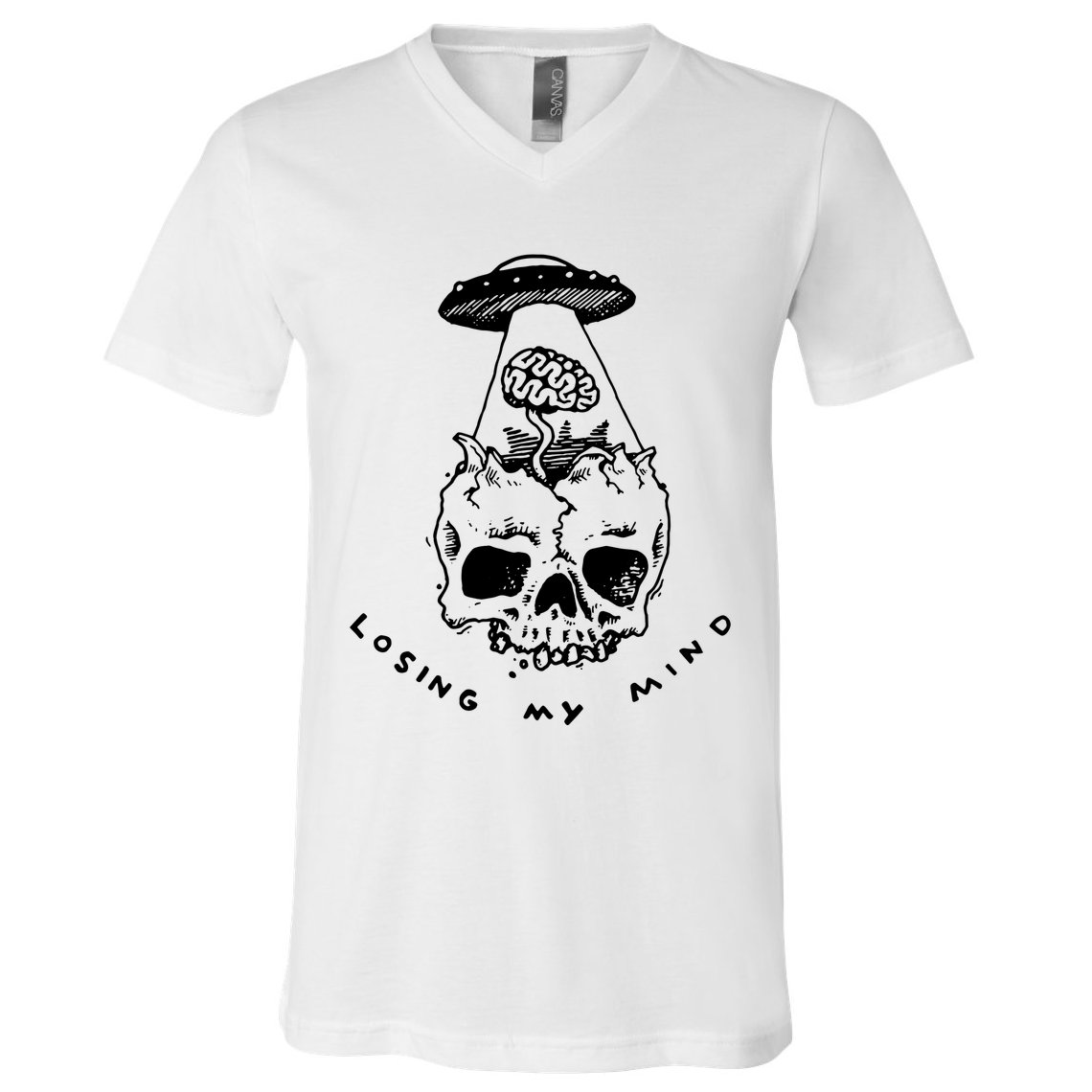Alien Abduction V-Neck T-Shirt