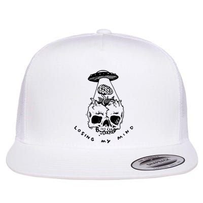 Alien Abduction Flat Bill Trucker Hat