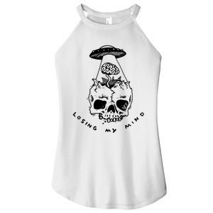 Alien Abduction Women's Perfect Tri Rocker Tank