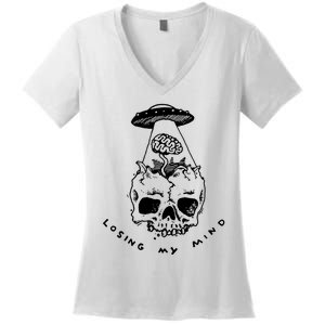 Alien Abduction Women's V-Neck T-Shirt