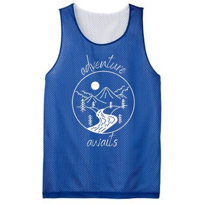 Adventure Awaits Mesh Reversible Basketball Jersey Tank