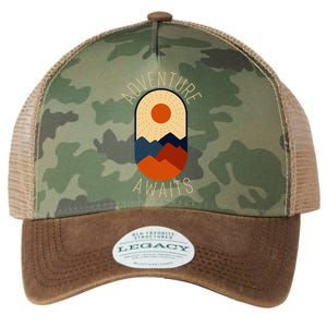 Adventure Awaits Legacy Tie Dye Trucker Hat