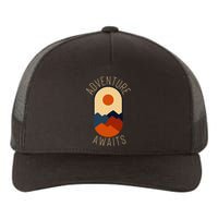 Adventure Awaits Yupoong Adult 5-Panel Trucker Hat