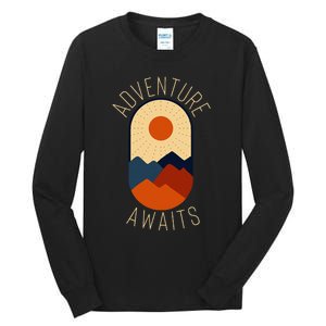 Adventure Awaits Tall Long Sleeve T-Shirt