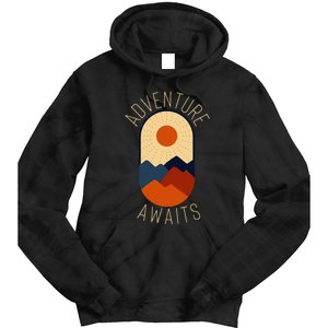 Adventure Awaits Tie Dye Hoodie