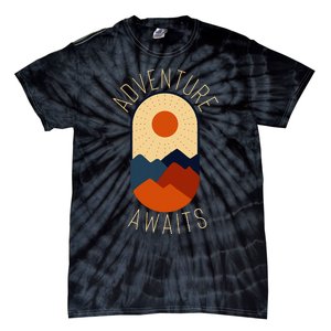 Adventure Awaits Tie-Dye T-Shirt