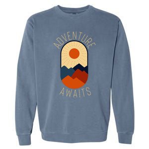 Adventure Awaits Garment-Dyed Sweatshirt