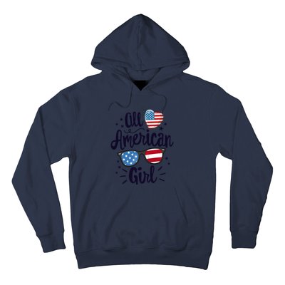 All American American Flag 4th Of July Patriotic Funny Gift Hoodie