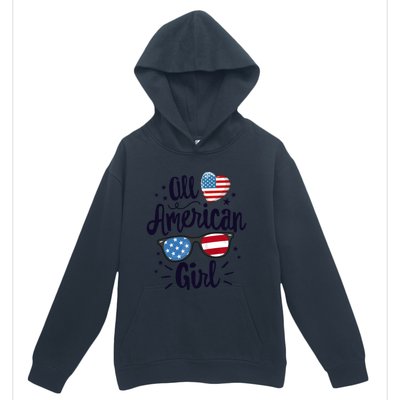 All American American Flag 4th Of July Patriotic Funny Gift Urban Pullover Hoodie