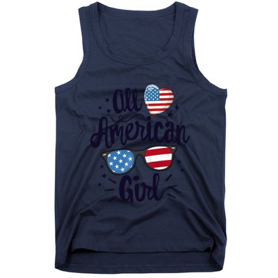 All American American Flag 4th Of July Patriotic Funny Gift Tank Top