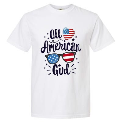 All American American Flag 4th Of July Patriotic Funny Gift Garment-Dyed Heavyweight T-Shirt