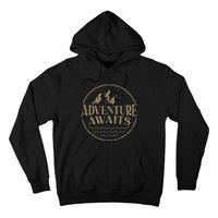 Adventure Awaits Adventure Camping Mountain Hoodie