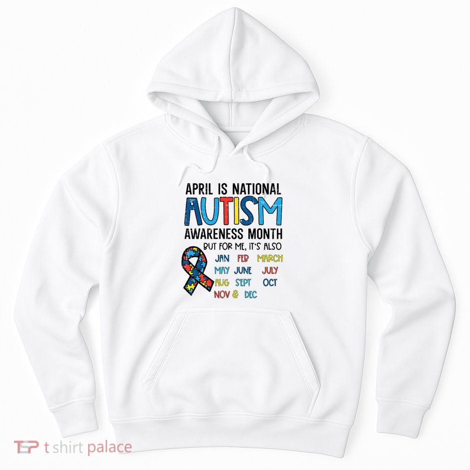 April Autism Awareness Month Acceptance Hoodie
