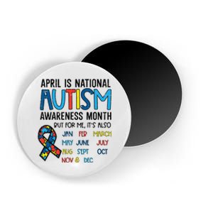 April Autism Awareness Month Acceptance Magnet