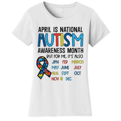 April Autism Awareness Month Acceptance Women's T-Shirt