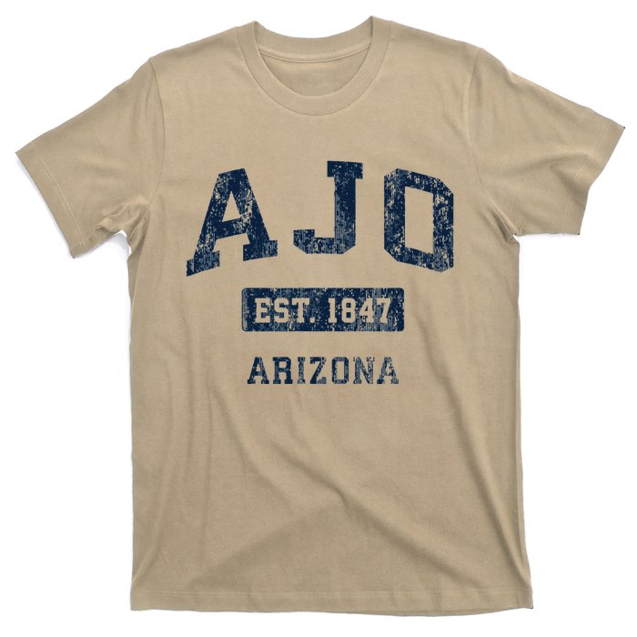 Ajo Arizona Az Vintage Established T-Shirt