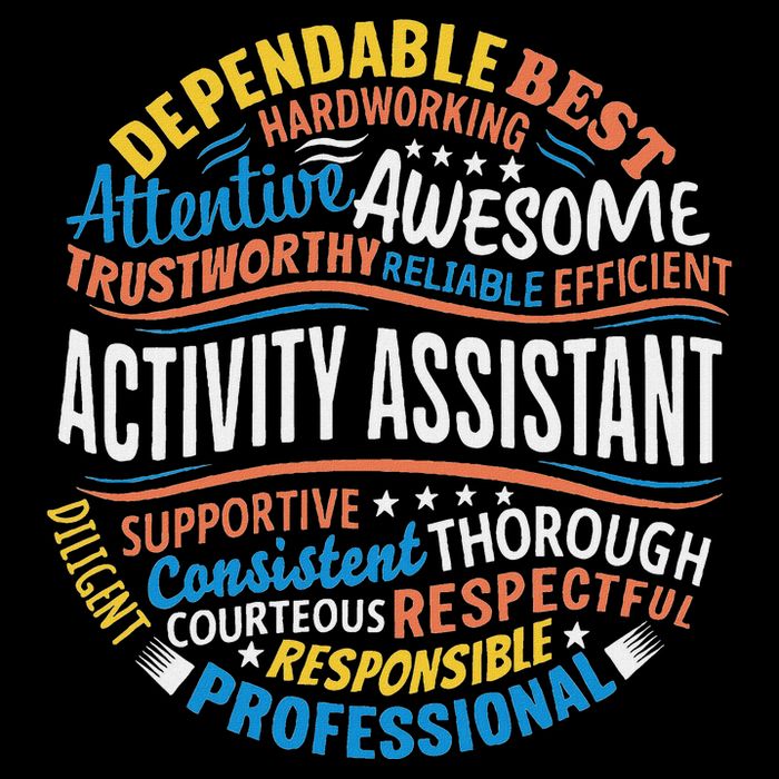 Activity Assistant Appreciation Activity Professionals Week Drawstring Bag
