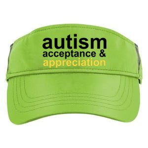 Autism Acceptance And Appreciation Adult Drive Performance Visor