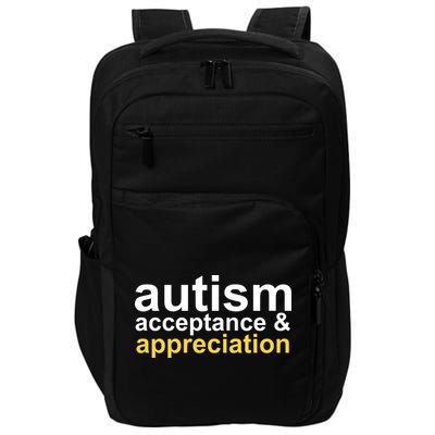 Autism Acceptance And Appreciation Impact Tech Backpack