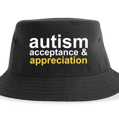 Autism Acceptance And Appreciation Sustainable Bucket Hat