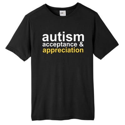 Autism Acceptance And Appreciation Tall Fusion ChromaSoft Performance T-Shirt