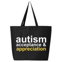 Autism Acceptance And Appreciation 25L Jumbo Tote