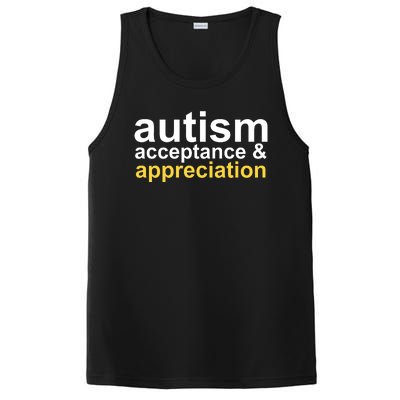 Autism Acceptance And Appreciation PosiCharge Competitor Tank