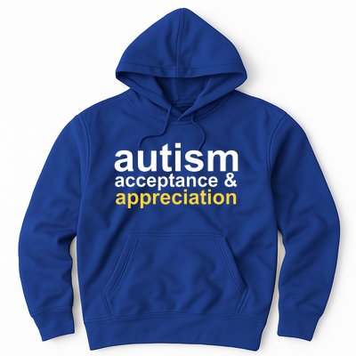 Autism Acceptance And Appreciation Hoodie