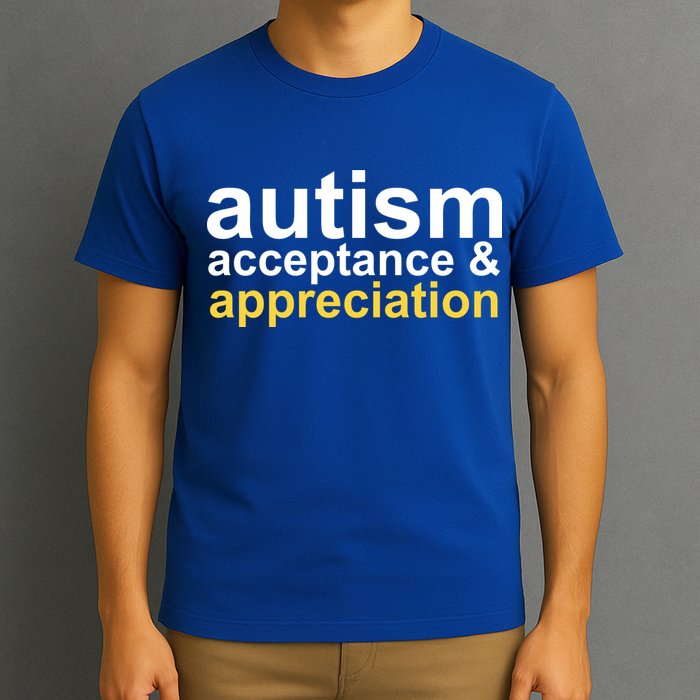 Autism Acceptance And Appreciation T-Shirt