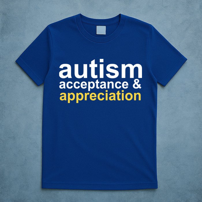 Autism Acceptance And Appreciation T-Shirt