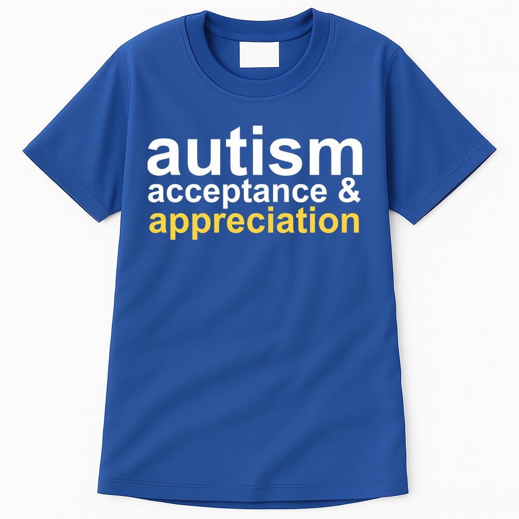 Autism Acceptance And Appreciation Tall T-Shirt
