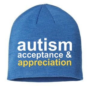 Autism Acceptance And Appreciation Sustainable Beanie