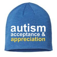 Autism Acceptance And Appreciation Sustainable Beanie