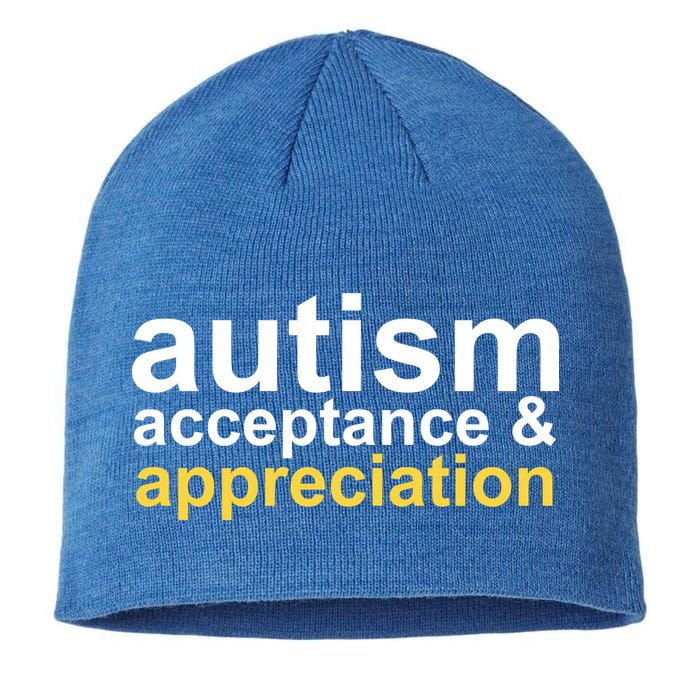 Autism Acceptance And Appreciation Sustainable Beanie