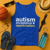 Autism Acceptance And Appreciation Tank Top