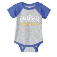 Autism Acceptance And Appreciation Infant Baby Jersey Bodysuit