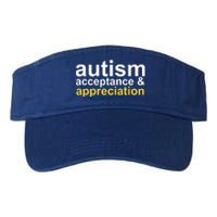 Autism Acceptance And Appreciation Valucap Bio-Washed Visor