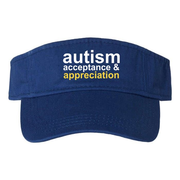 Autism Acceptance And Appreciation Valucap Bio-Washed Visor