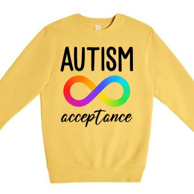 Autism Acceptance Awareness Premium Crewneck Sweatshirt