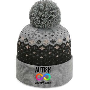 Autism Acceptance Awareness The Baniff Cuffed Pom Beanie