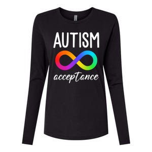 Autism Acceptance Awareness Womens Cotton Relaxed Long Sleeve T-Shirt