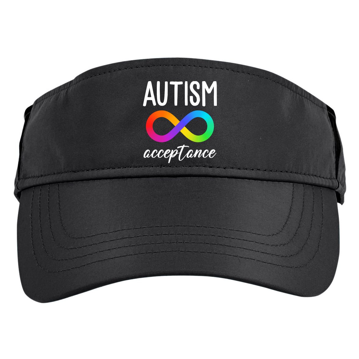 Autism Acceptance Awareness Adult Drive Performance Visor