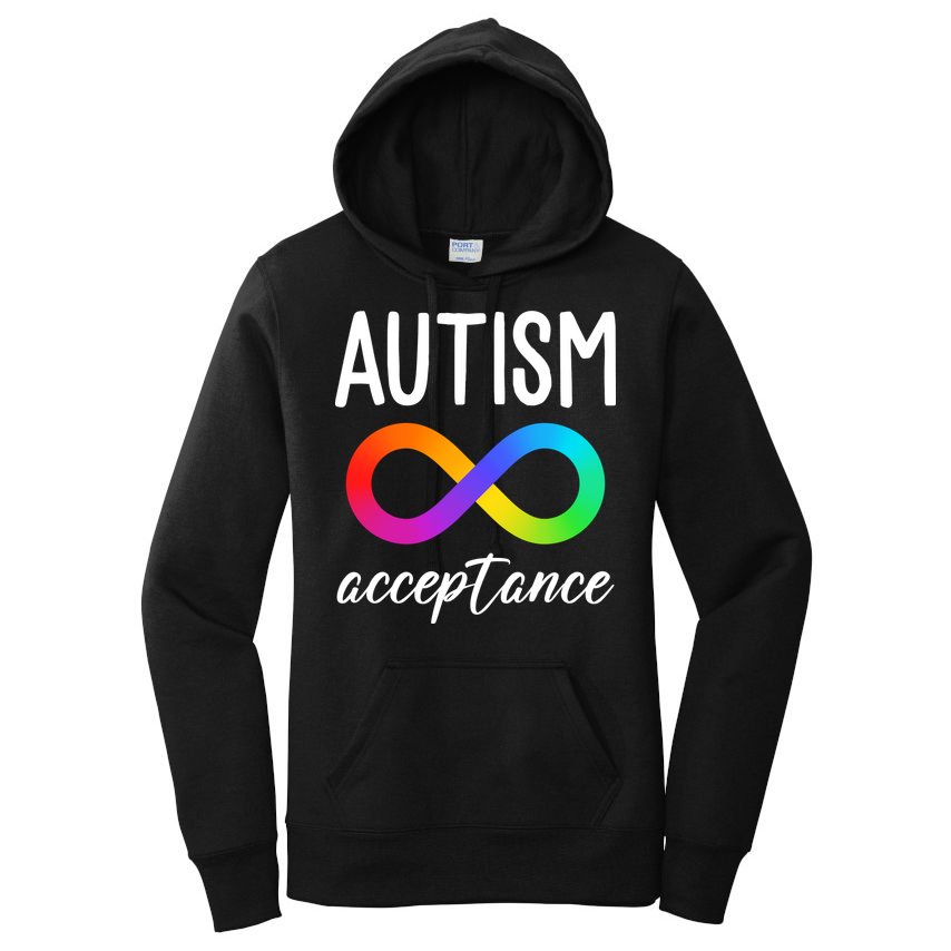 Autism Acceptance Awareness Women's Pullover Hoodie