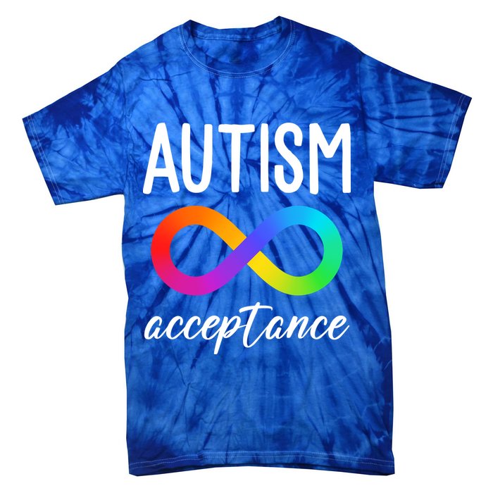 Autism Acceptance Awareness Tie-Dye T-Shirt