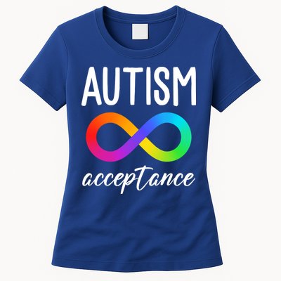 Autism Acceptance Awareness Womens T-Shirt