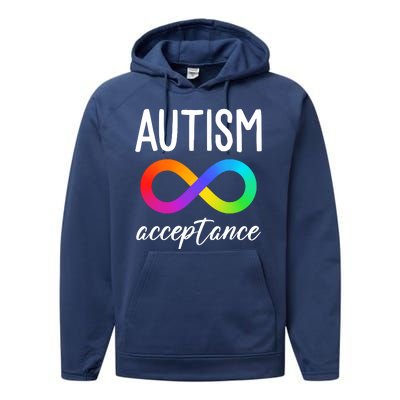 Autism Acceptance Awareness Performance Fleece Hoodie